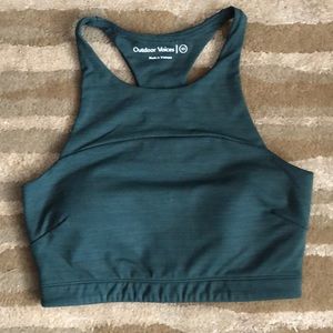 Outdoor Voices Tech Sweat Crop Top